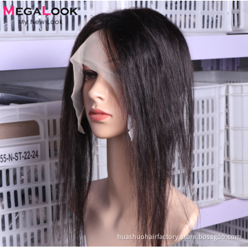 StraightTransparent Lace Frontal, T Part Lace Closure Middle Part Lace Frontal Pre Plucked With Natural Hairline 22"